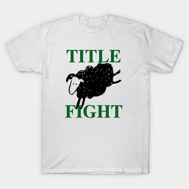 Title Fight T-Shirt by Elemental Edge Studio